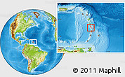 Physical Location Map of Case-Pilote, highlighted country