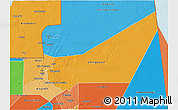 Political Shades 3D Map of Adrar