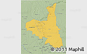 Savanna Style 3D Map of Assaba