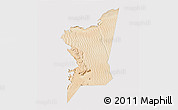 Satellite 3D Map of Boumdeid, cropped outside