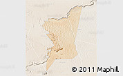 Satellite 3D Map of Boumdeid, lighten
