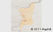 Satellite 3D Map of Boumdeid, lighten, semi-desaturated