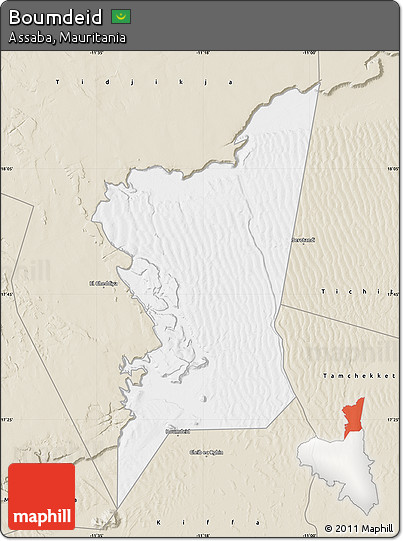 Classic Style Map of Boumdeid