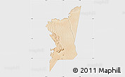 Satellite Map of Boumdeid, single color outside