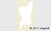 Classic Style Simple Map of Boumdeid, single color outside