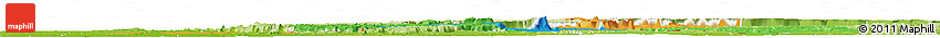Political Horizon Map of Assaba, physical outside