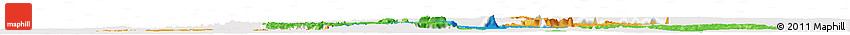 Political Horizon Map of Assaba, single color outside