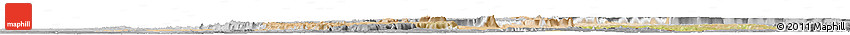 Satellite Horizon Map of Assaba, desaturated