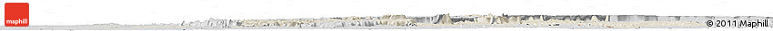 Shaded Relief Horizon Map of Assaba, desaturated