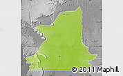 Physical Map of Kiffa, desaturated