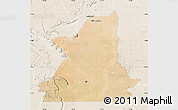 Satellite Map of Kiffa, lighten
