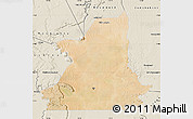Satellite Map of Kiffa, shaded relief outside