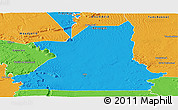 Political Panoramic Map of Kiffa