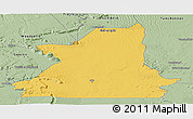 Savanna Style Panoramic Map of Kiffa