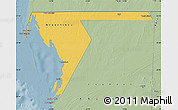 Savanna Style Map of Dakhlet Nouadhibou