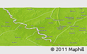 Physical Panoramic Map of Maghama