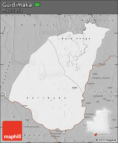 Gray Map of Guidimaka