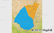 Political Map of Guidimaka, satellite outside