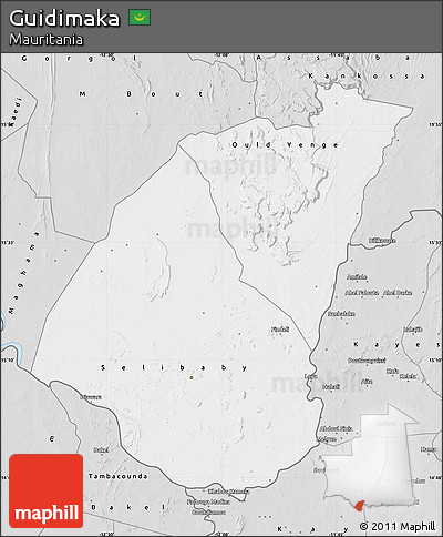 Silver Style Map of Guidimaka