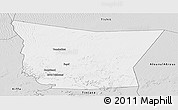 Silver Style Panoramic Map of Tamchekket