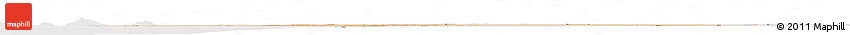 Satellite Horizon Map of Mauritania, cropped outside