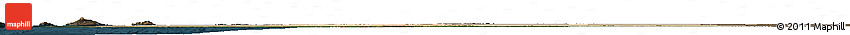 Satellite Horizon Map of Mauritania, darken