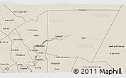 Shaded Relief 3D Map of Tagant