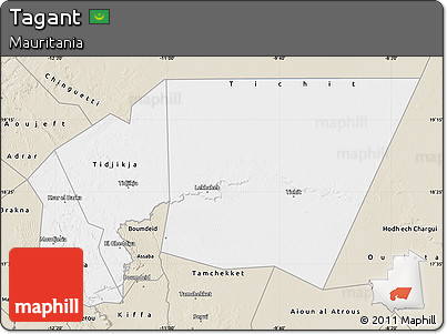Classic Style Map of Tagant