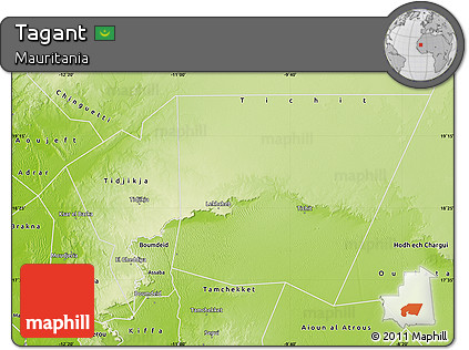 Physical Map of Tagant