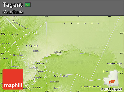 Physical Map of Tagant