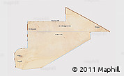 Satellite 3D Map of Tiris Zemmour, cropped outside