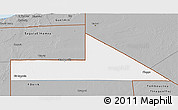 Gray 3D Map of Bir Mogrein