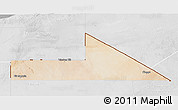 Satellite 3D Map of Bir Mogrein, lighten, desaturated