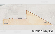 Satellite 3D Map of Bir Mogrein, lighten, semi-desaturated