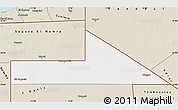 Classic Style Map of Bir Mogrein