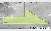 Physical Map of Bir Mogrein, desaturated