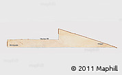 Satellite Panoramic Map of Bir Mogrein, cropped outside