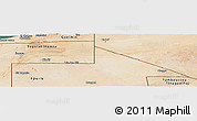 Satellite Panoramic Map of Bir Mogrein
