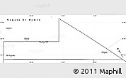 Blank Simple Map of Bir Mogrein