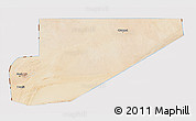 Satellite 3D Map of F Derik, cropped outside