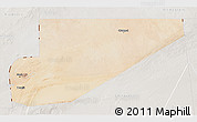 Satellite 3D Map of F Derik, lighten, semi-desaturated