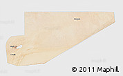 Satellite 3D Map of F Derik, single color outside