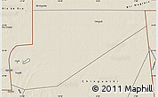 Shaded Relief Map of F Derik