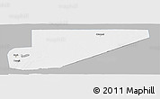 Gray Panoramic Map of F Derik, single color outside