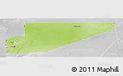 Physical Panoramic Map of F Derik, lighten, desaturated
