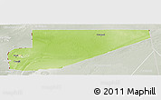 Physical Panoramic Map of F Derik, lighten, semi-desaturated