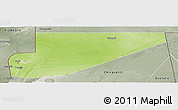 Physical Panoramic Map of F Derik, semi-desaturated