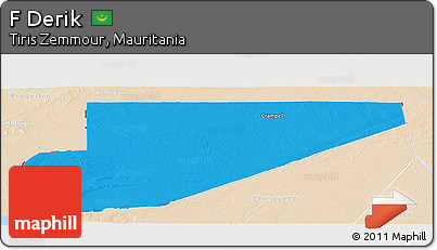 Political Panoramic Map of F Derik, lighten
