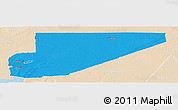 Political Panoramic Map of F Derik, lighten