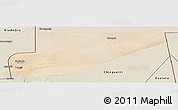 Satellite Panoramic Map of F Derik, shaded relief outside